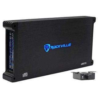 Rockville dB55 4000 Watt/1000w CEA RMS 5 Channel Amplifier Car Stereo Amp, Loud!