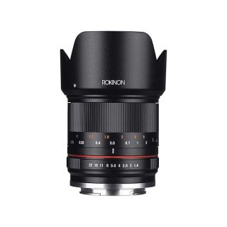 Rokinon 21mm f/1.4 Manual Focus Lens for Fujifilm X Mount Mirrorless Cameras - Black