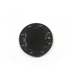 Rugged Ridge Non-Locking Gas Cap Door for 2007-2018 Jeep Wrangler JK - Black | Model 11425.05