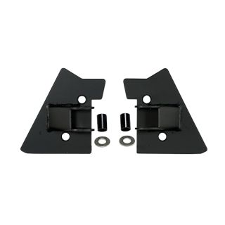 Rugged Ridge | Mirror Relocation Bracket Kit, Black | 11025.02 | Fits 1997-2002 Jeep Wrangler TJ