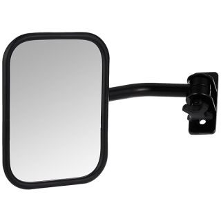 Rugged Ridge | Quick Release Mirror Kit, Rectangular, Black | 11025.12 | Fits 1997-2018 Jeep Wrangler TJ/JK