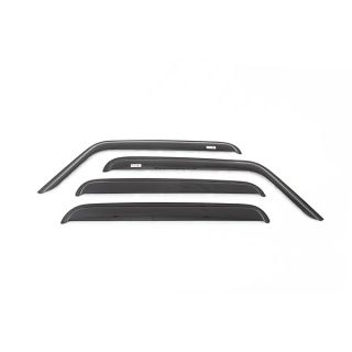 Rugged Ridge | Window Rain Deflectors | 11351.12 | Fits 2007-2018 Jeep Wrangler JKU 4-Door