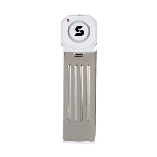 SABRE 120 dB Wedge Door Stop Security Alarm, Extremely Loud Wireless Alarm Siren Audible Up To 1,500 Ft., Non-Skid Pad, Compact Alarm Great for Home, Travel, Apartment or Dorm