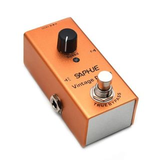 SAPHUE Vintage Phaser Guitar Effects Pedal - Mini Steel Shell with True Bypass for Electric Guitars