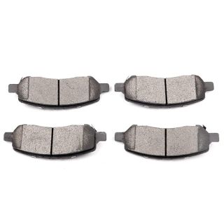 SCITOO Ceramic Brake Pads, 4pcs Rear Brake Pads Brakes Kits fit for 2013-2016 for Dodge Dart