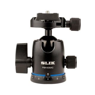 SLIK PBH-635AC Dual Action Ball Head Review: Arca-Type Quick Release Plate & Features