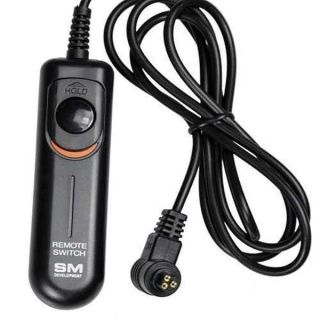 SMDV Remote Shutter Release Cable for Canon EOS 1D, 1DS Mark II, III, Mark III, IV, 1DC, 1DX, D30, D60, 10D, 20D, 20DA, 30D, 40D, 50D, 5D, 5D Mark II, III, 7D, Fully Compatible with Canon RS80N3