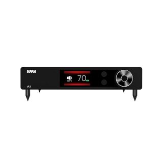 SMSL VMV A1 High Resolution Power Amplifier, RCA Input 6.35mm Headphone Speaker Output, HiFi Small Delicate Class A AMP with Remote Control