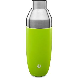 SNOWFOX Premium Vacuum Insulated Stainless Steel Cocktail Shaker, Home Bar Accessories, Elegant Drink Mixer, Leak, Proof Lid With Jigger & Built, In Strainer, Lime, 22oz.