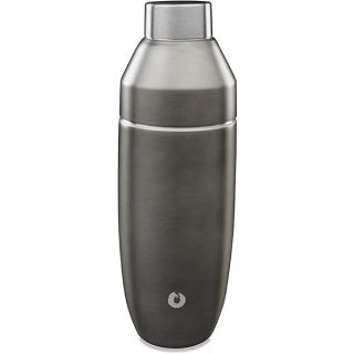 SNOWFOX Premium Vacuum Insulated Stainless Steel Cocktail Shaker, Home Bar Accessories, Elegant Drink Mixer, Leak, Proof Lid With Jigger & Built, In Strainer, Olive Grey, 22oz.