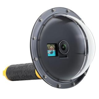 SOONSUN Dome Port for DJI Osmo Action 1: Waterproof Housing for Underwater Photography