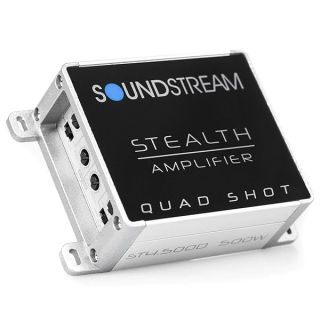 ST4.500D - Soundstream 4-Channel 500W Max Class-D Amplifier