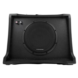 STINGER Single 10” Under-Seat Subwoofer Enclosure, Slim 800-Watt Profile, 2.5” Coil Weather Resistant, Space-Saving Loaded Enclosure for Extreme Bass (TXTRB10)