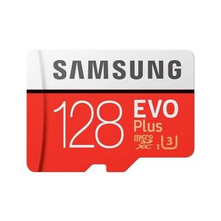 Samsung Evo Plus 128GB UHS-I microSDXC U3 with Adapter - Fast Class 10 Storage Solution