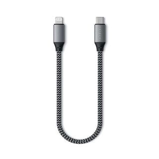 Satechi USB C to Lightning Cable – Apple MFi Certified – iPhone Fast Charging Cable – for iPhone 16 Pro Max/16 Pro/16/16 Plus, iPhone 15 Pro Max/15/15 Plus, AirPods Pro, AirPods 3/2/1 (10in/25cm)