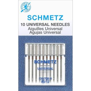 Schmetz Universal Needle Size 80/12 10pc