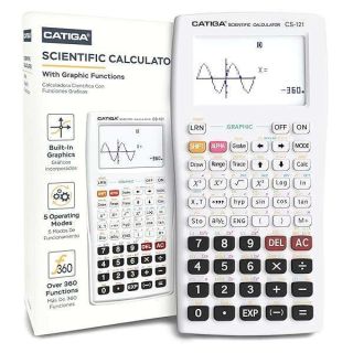 Scientific Calculator with Graphic Functions - Multiple Modes with Intuitive Interface - Perfect for Students of Beginner and Advanced Courses, High School or College