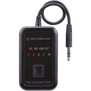 Scosche FMT4R FM Transmitter with 20 Frequency Selections