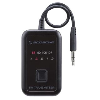 Scosche FMT5 TuneTone Universal FM Stereo Transmitter for Mobile Devices, Black Small