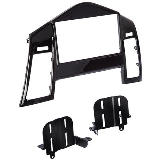 Scosche GM5205B Compatible with 2011-Up Chevrolet Cruze ISO Double DIN & DIN+Pocket Dash Kit, Black