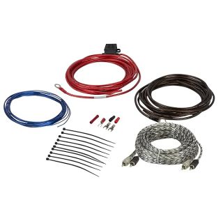 Scosche ICAK12 12 Gauge Hybrid OFC 2-Channel Amplifier Wiring Kit for Boats, ATVs & UTVs