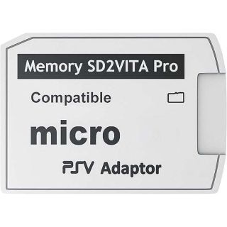 Skywin SD2Vita Memory Card Adapter for PS Vita 1000/2000 & HENkaku - Boost Storage Easily!