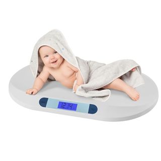 Smart Weigh Digital Baby Scale Infant Scale for Weighing Pet Scale for Puppy and Cat Accurate Digital Scale in Pounds Ounces Kilograms Holds Up to 44 Lbs Multi-Function with Hold Function