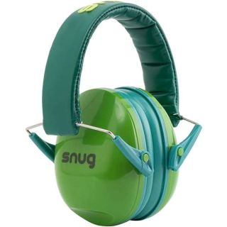 Snug Kids Ear Protection - Noise Cancelling Sound Proof Earmuffs/Headphones for Toddlers, Children & Adults (Green)