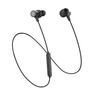 SoundPEATS Q30 HD+ Bluetooth Headphones in-Ear Stereo Wireless 5.2 Magnetic Earphones IPX5 Sweatproof Earbuds with Mic for Sports, Immersive Bass, 10mm Drivers, aptX-HD, 12 Hours Playtime, Type C