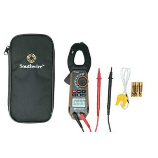 Southwire - 65031640 CLAMP METER, 400A AC/DC 21530T,Black/Brown