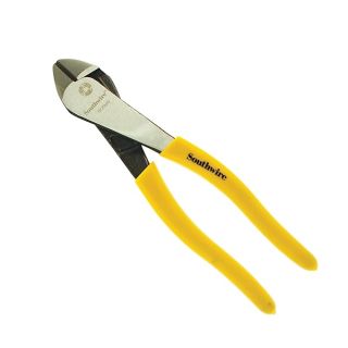 Southwire DCPA8D 8" Angled Head High-Leverage Diagonal Cutting Pliers with Dipped Handles; Yellow