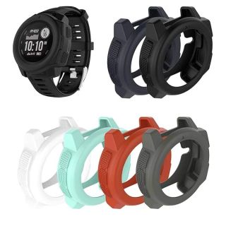6-Pack SplenSun Silicone Cases for Garmin Instinct & Instinct Solar - Anti-Scratch Bezel Protectors