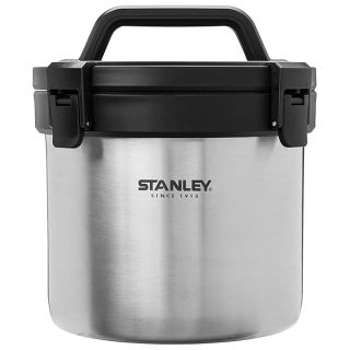 Stanley Adventure Stay Hot 3qt Camp Crock Pot - Vacuum Insulated Stainless Steel Food Container - Keeps Food Hot for 12 Hrs & Cold for 16 Hrs