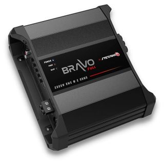 Stetsom BRAVO FULL 2000 2 Ohms Mono Car Amplifier, 2000.1 2K Watts RMS, 2Ω Stable Car Audio, HD Sound Quality, Crossover &amp; Bass Boost, Car Stereo Speaker Subwoofer MD, Smart Coolers