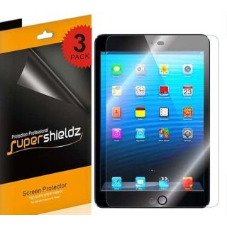 Supershieldz Anti Glare & Anti Fingerprint Screen Protector for iPad Mini 1, 2, 3 - 3 Pack Matte Protection
