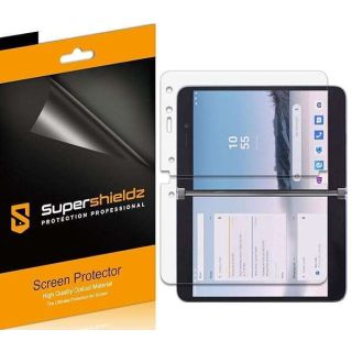 Supershieldz (3 Pack) Designed for Microsoft Surface Duo Screen Protector, (3 Left Screen and 3 Right Screen) High Definition Clear Shield (PET)