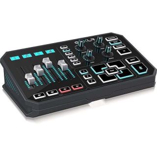 TC-Helicon GoXLR Revolutionary Online Broadcaster Platform with 4-Channel Mixer, Motorized Faders, Sound Board and Vocal Effects, Officially Supported on Windows