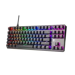 TECWARE Phantom+ 87 Key Mechanical Gaming Keyboard, RGB led, TKL 75% Keyboard, Thocky Sounding, Wraith Brown Switch