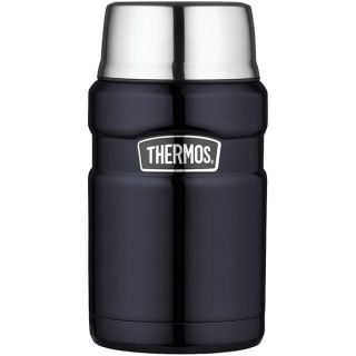 THERMOS Stainless King Vacuum-Insulated Food Jar, 24 Ounce, Midnight Blue