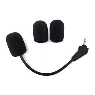 Upgrade Your Corsair Headset: TNE 3.5mm Replacement Mic with Foam Pop Filter for HS50, HS60, HS70 SE