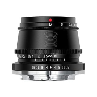TTArtisan 35mm F1.4 Manual Focus Lens for Canon M Cameras - Compatible with M1, M2, M3, M6, M10, M50, M100, M200