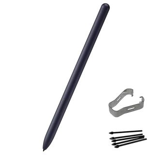 Tab S7 S Pen Replacemen Stylus Pen for Samsung Galaxy Tab Tab S7 S7+ Plus (EJ-PT870) S8 S8+ S8 Ultra Touch Pen + Tips/Nibs(Without Bluetooth)(Mystic Black)