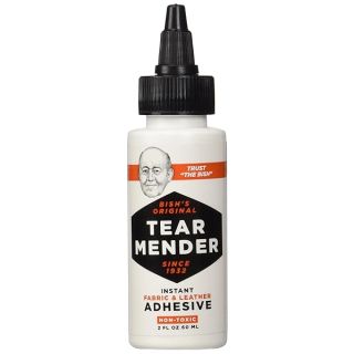 Tear Mender Instant Fabric & Leather Adhesive - 2 oz Bottle for Quick Repairs