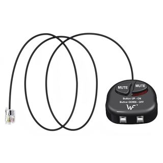 Telephone Training Adapter Y Splitter with Mute for Nortel, Avaya, Mitel & More - Perfect for Headsets