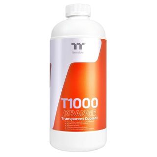 Thermaltake T1000 1000ml Orange Transparent Water Cooling Solution - Anti-Corrosion & Anti-Freeze