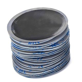 Tire Repair Patch, 80Pcs/Box 58mm Car Round Rubber Tire Tyre Puncture Repair Patch Fast Repair Cold Patch Tubeless Patches