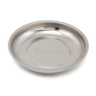 Buy Titan 21264 5-7/8 Round Magnetic Parts Tray - Durable & Convenient Tool Organizer