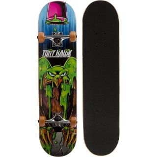 Tony Hawk 31 inch Skateboard, Tony Hawk Signature Series 2, 9-ply Maple Deck Skateboard for Cruising, Carving, Tricks and Downhill, Mad Hawk