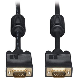 Tripp Lite VGA Coax Monitor Cable, High Resolution cable with RGB coax (HD15 M/M) 25-ft.(P502-025)