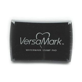 Buy Tsukineko VM000001 VersaMark Pigment Inkpad - Full-Size 3x2 Inch Clear Ink for Crafting